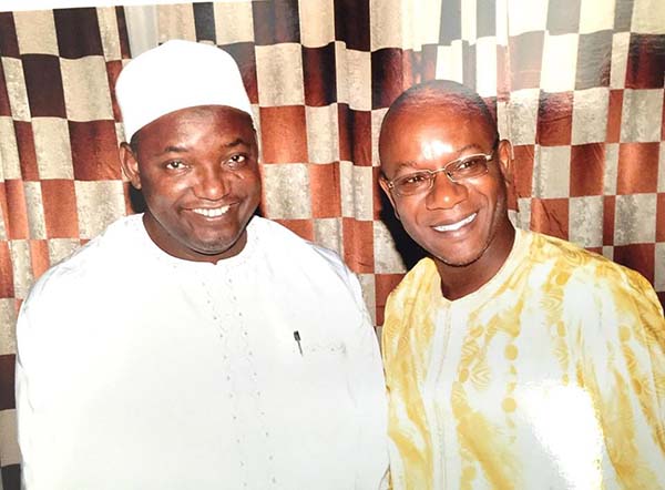 Did Adama Barrow refuse to support brother s bid for KMC